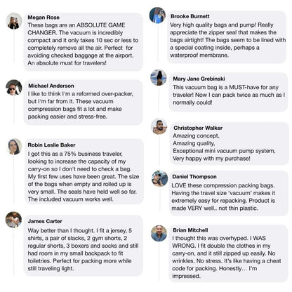 AirPackBag™ Carry More. Spend Less.