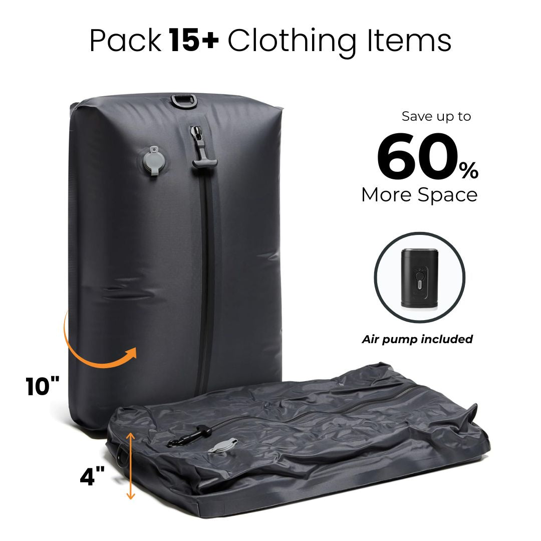 AirPackBag™ Carry More. Spend Less.