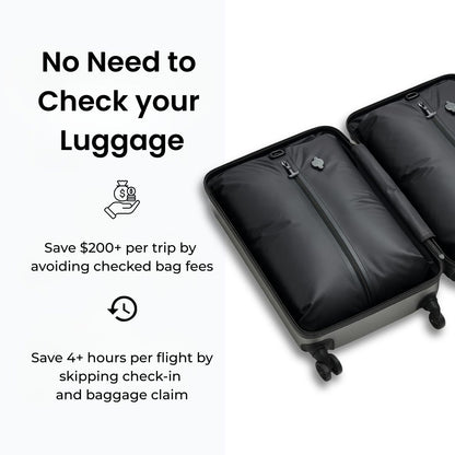 AirPackBag™ Carry More. Spend Less.