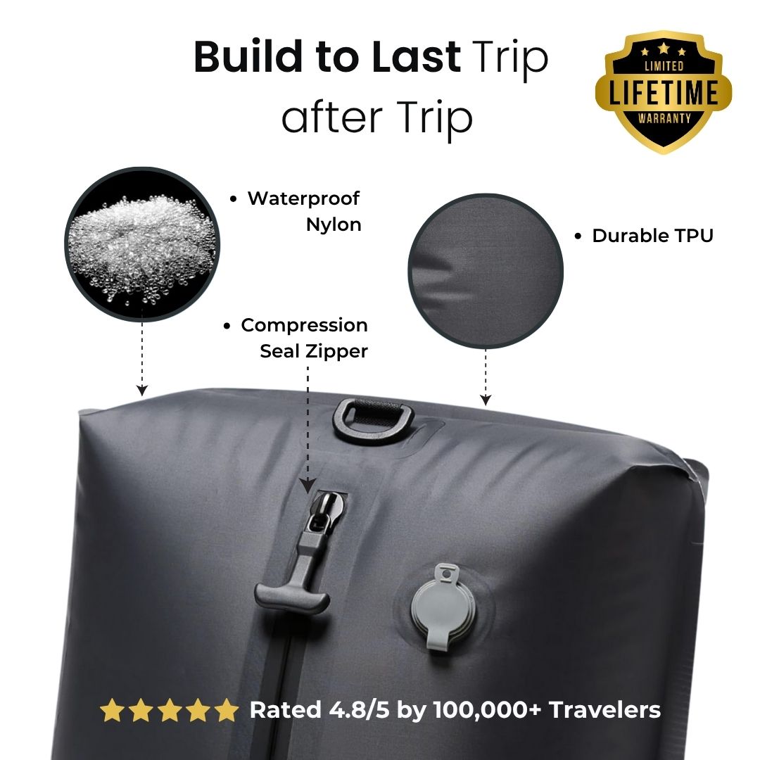 AirPackBag™ Carry More. Spend Less.